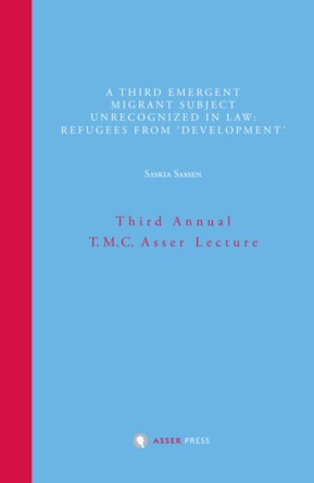 Cover Third Annual T.M.C. Asser Lecture - Saskia Sassen